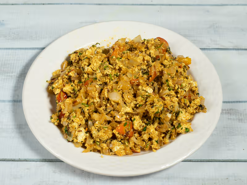 Paneer Bhurji Dhaba Style